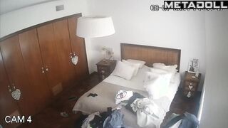 Tanned Dutch blonde belly dancer with big tits in new panties
