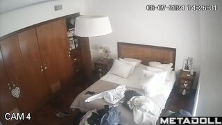Tanned Dutch blonde belly dancer with big tits in new panties