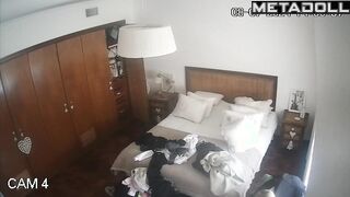 Tanned Dutch blonde belly dancer with big tits in new panties