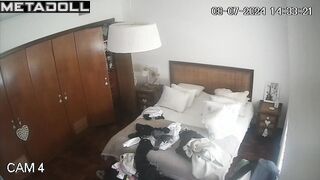 Tanned Dutch blonde belly dancer with big tits in new panties