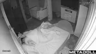 My girlfriend's parents having sex in a hotel on vacation hidden IP cam