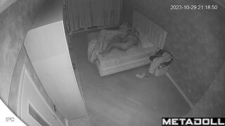 Amazing Norwegian parents having sex in the bedroom hidden cam