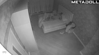Amazing Norwegian parents having sex in the bedroom hidden cam