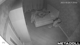 Amazing Norwegian parents having sex in the bedroom hidden cam