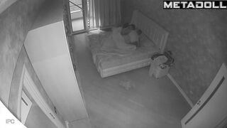 My girlfriend's parents having sex until they fall asleep real spy cam