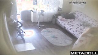 Sweet Spanish brunette exotic dancer with big busty tits in sexy panties