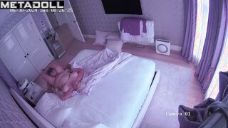 Real Ukrainian mature couple having sex 69 hidden IP cam