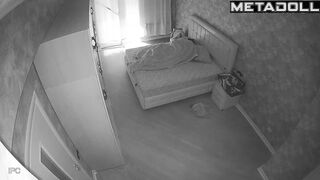 Dirty couple having sex in their bed live