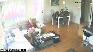 My girlfriend's parents having sex in the bedroom