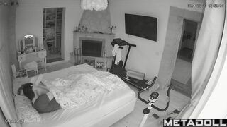 Amateur Dutch couple fuck in the living room