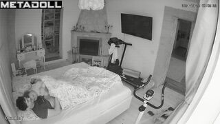 Amateur Dutch couple fuck in the living room
