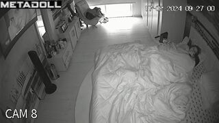 German new couple having sex voyeur cam