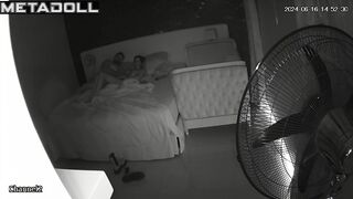 Real French couple fuck in the living room real spy cam