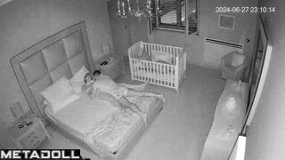My real neighbours having sex in their daughter’s room spy cam record