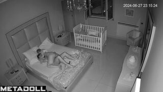 My real neighbours having sex in their daughter’s room spy cam record