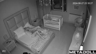My real neighbours having sex in their daughter’s room spy cam record