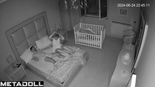 Naughty naked Romanian brunette step-mom fucks a young guy live HD