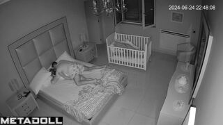 Naughty naked Romanian brunette step-mom fucks a young guy live HD