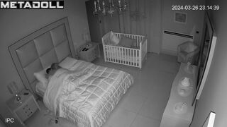 Real Canadian new couple fuck in their daughter’s room live HD