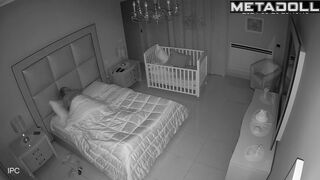Real Canadian new couple fuck in their daughter’s room live HD