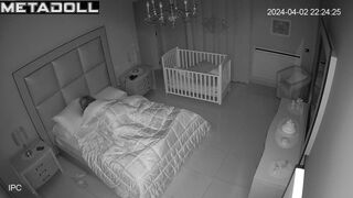 Skinny Spanish brunette mother gets fucked in her daughter’s room real spy cam