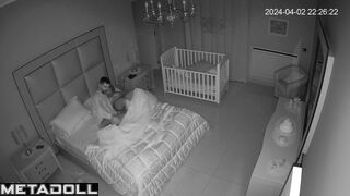 Skinny Spanish brunette mother gets fucked in her daughter’s room real spy cam