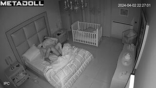 Skinny Spanish brunette mother gets fucked in her daughter’s room real spy cam