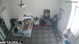 Innocent brunette doctor fingers while her friend busy live