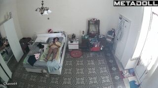 Innocent brunette doctor fingers while her friend busy live