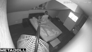 Amazing British couple have an intimate sex spy cam