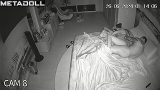 Chunky Scottish brunette step-mom rides her boyfriend hidden cam
