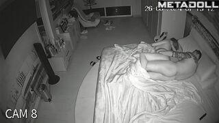 Chunky Scottish brunette step-mom rides her boyfriend hidden cam