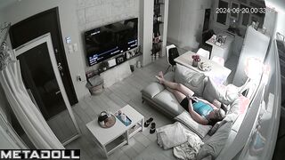 Georgeouse blonde mother masturbates while being filmed compilation