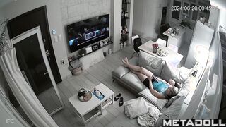 Georgeouse blonde mother masturbates while being filmed compilation