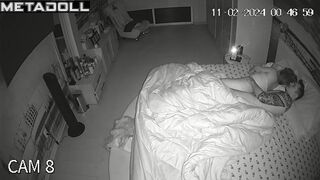 Young lovers fuck on the couch hidden cam