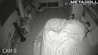 Young lovers fuck on the couch hidden cam