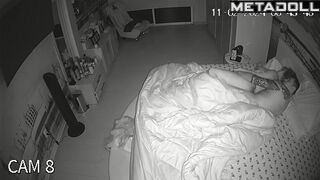 Young lovers fuck on the couch hidden cam
