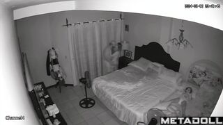 Ukrainian mature couple having sex in their bed
