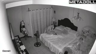 Ukrainian mature couple having sex in their bed
