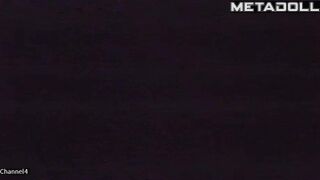 Naughty naked Russian brunette step-mom gets fucked on the floor hidden IP camera