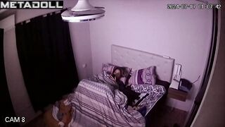 Naughty brunette woman fingers her tight ass live stream