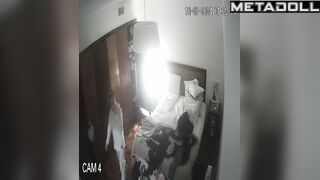 Busty brunette woman has squirting orgasm real hidden cam