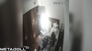 Busty brunette woman has squirting orgasm real hidden cam