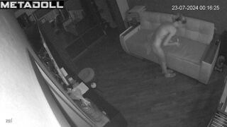 Big tits Scottish blonde fancy woman changes her clothes before watching porn