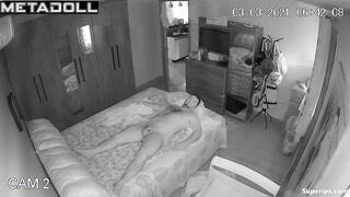 Latin man fucks his sleeping wife