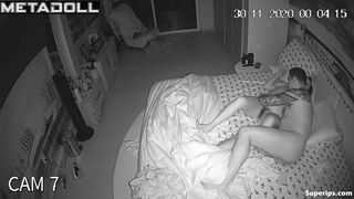 Busty Latina woman rides her husband