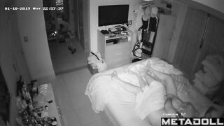 Gorgeous skinny wife gets fucked in her bed