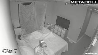 Hot skinny wife rides her husband