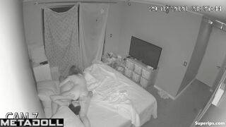Hot skinny wife rides her husband