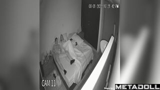 Young Latina wife gets fucked in her bed